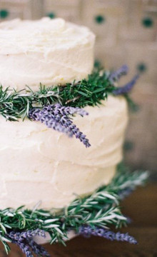Свадебный торт в стиле французской провинции
