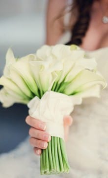 Идеи свадебного букета из калл для невесты