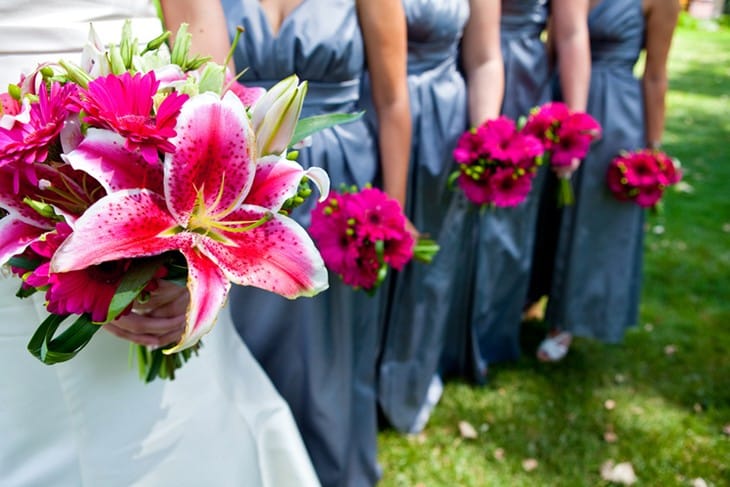 Букет невесты из лилий: грациозность и женственность