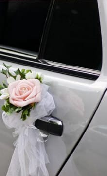 Как украсить машину на свадьбу своими руками