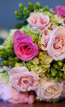 Букет невесты из гортензии: нежность и романтичность