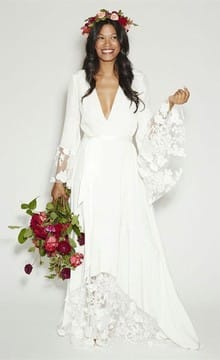 Воздушные свадебные платья в стиле бохо