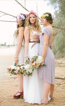 Воздушные свадебные платья в стиле бохо