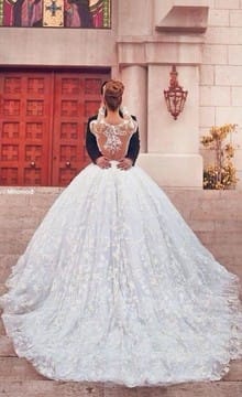 Идеи свадебных платьев с открытой спиной