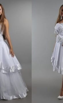 Платье-трансформер: стремительное перевоплощение невесты