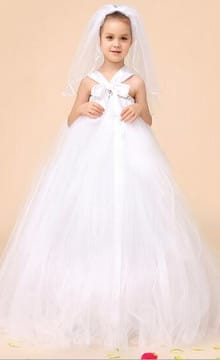 Какое платье выбрать на свадьбу девочке