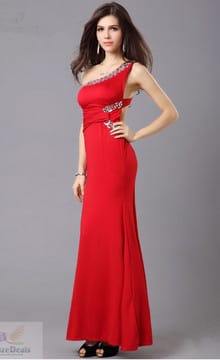 Выбор красного платья для подружек невесты