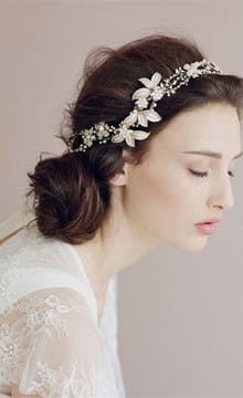 Прическа  пучок для невесты: варианты волос разной длины
