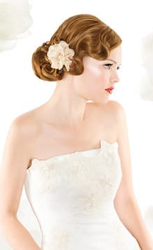 Разнообразие вариантов свадебных причесок на волосы до плеч