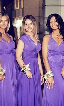 Подружки невесты в платьях-трансформерах