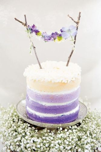Свадебный торт в стиле французской провинции