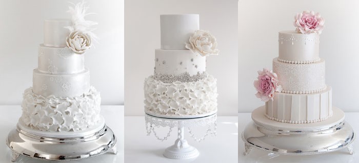 Свадебный трехъярусный торт: фото и идеи оформления