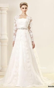 Как выбрать платье для церковного венчания