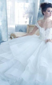 Выбираем пышное свадебное платье
