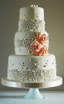Идеи оформления торта на 30 жемчужную свадьбу