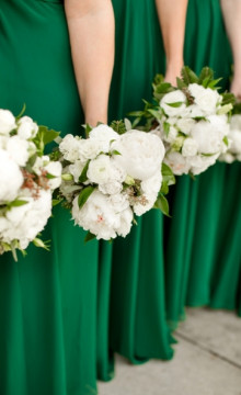 Свадьба в зеленом цвете: трогательное единение с природой