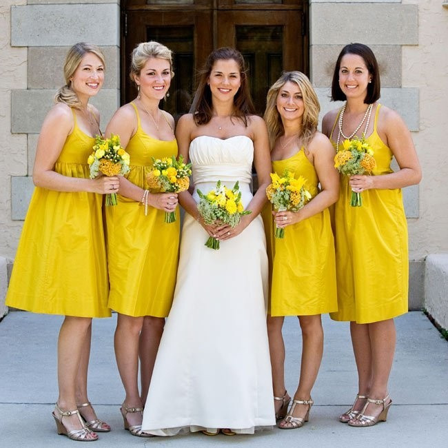 Свадьба в желтом цвете оформления