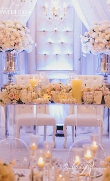 Как украсить зал для свадьбы: идеи и фото