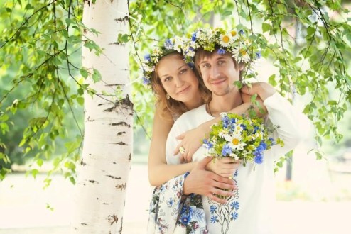 Васильковая свадьба