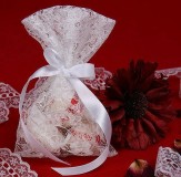 бонбоньерки на свадьбу из ткани