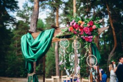 свадьба на природе в стиле бохо
