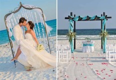 свадьба бохо на пляже